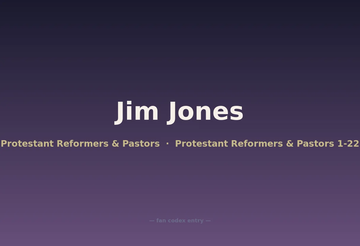 Jim Jones