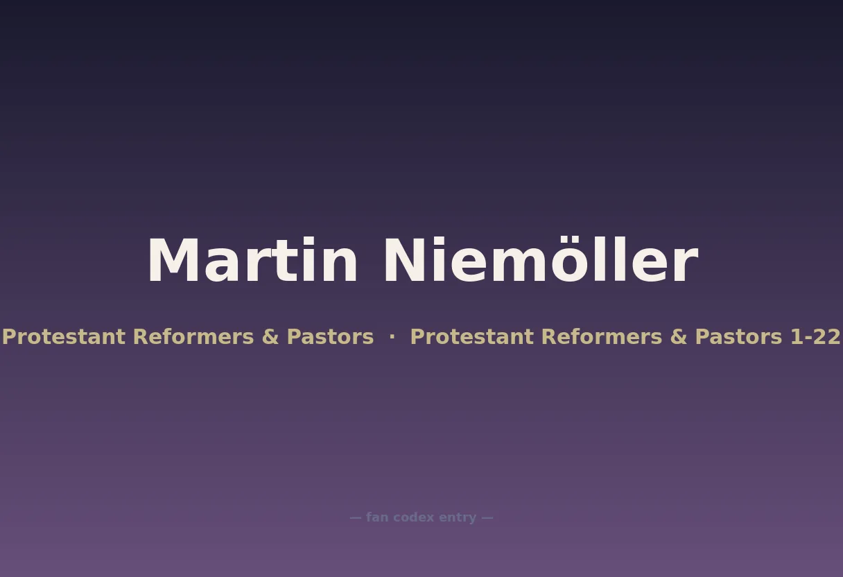 Martin Niemöller