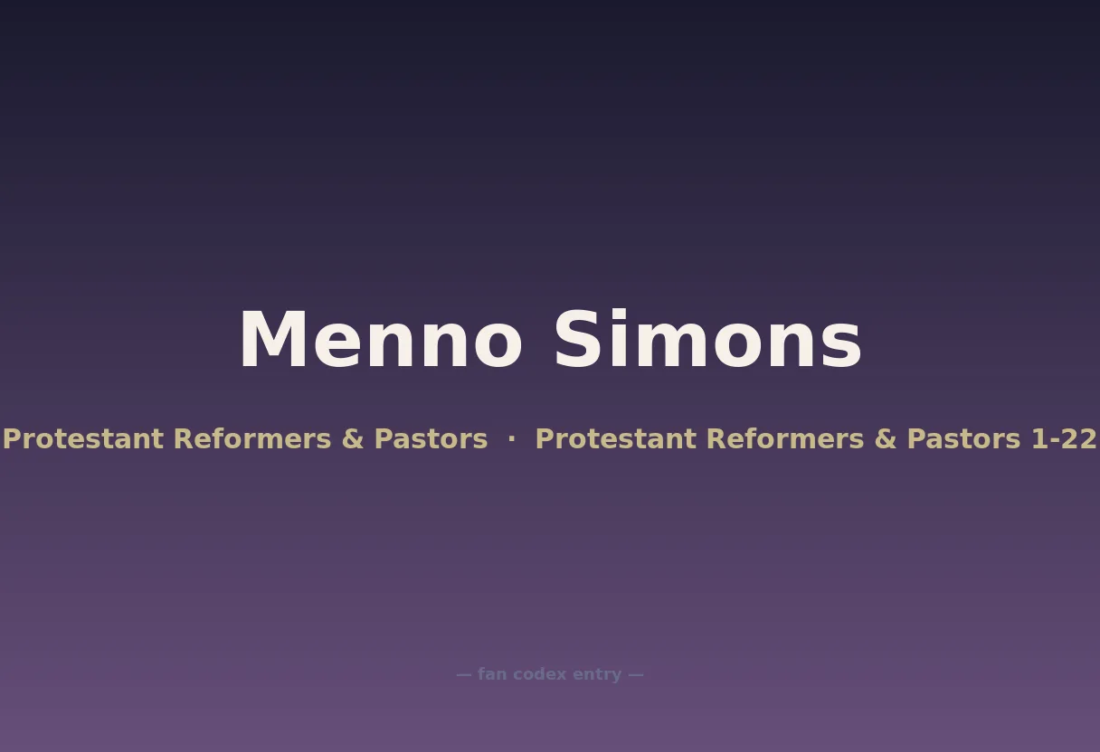 Menno Simons