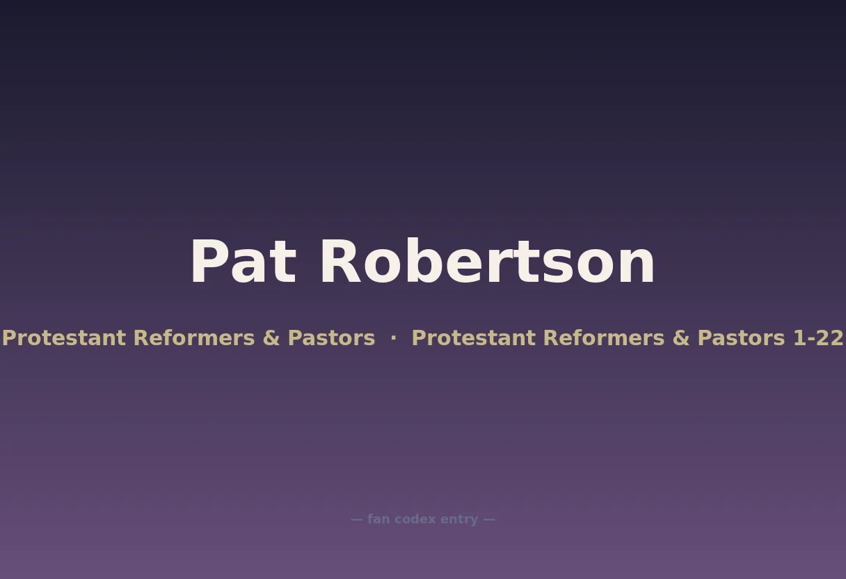 Pat Robertson